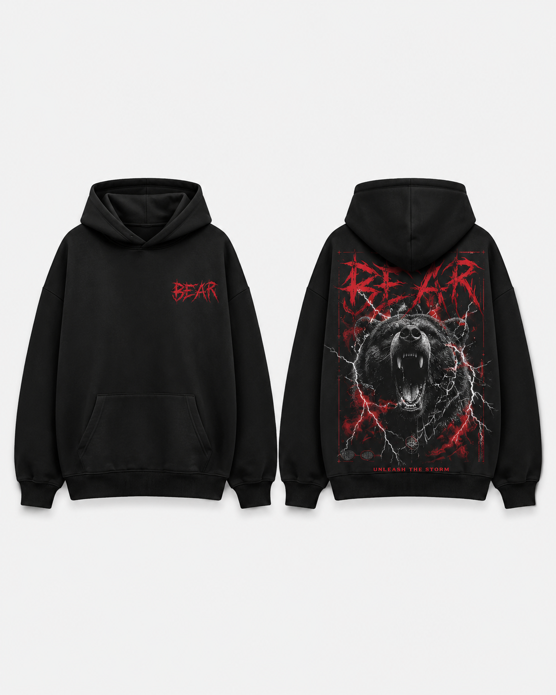Moletom Oversized Unleash The Storm