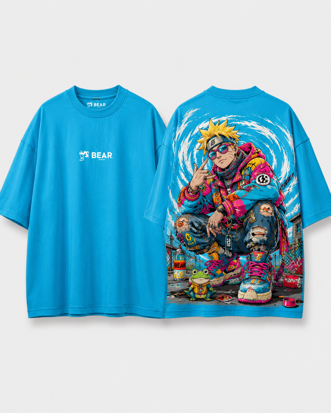 Oversized Naruto Street Kid