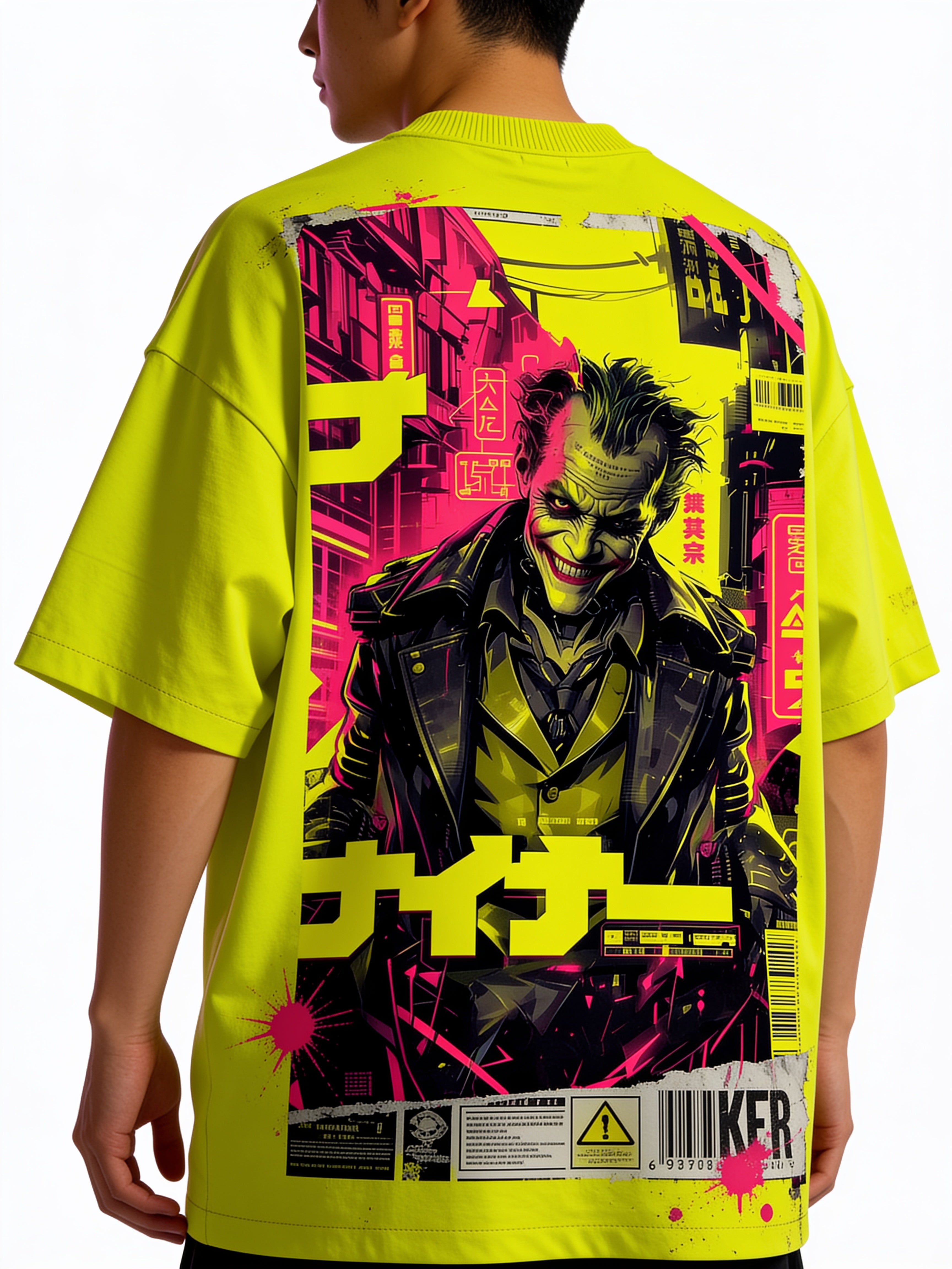 Oversized Joker Cyberpunk City