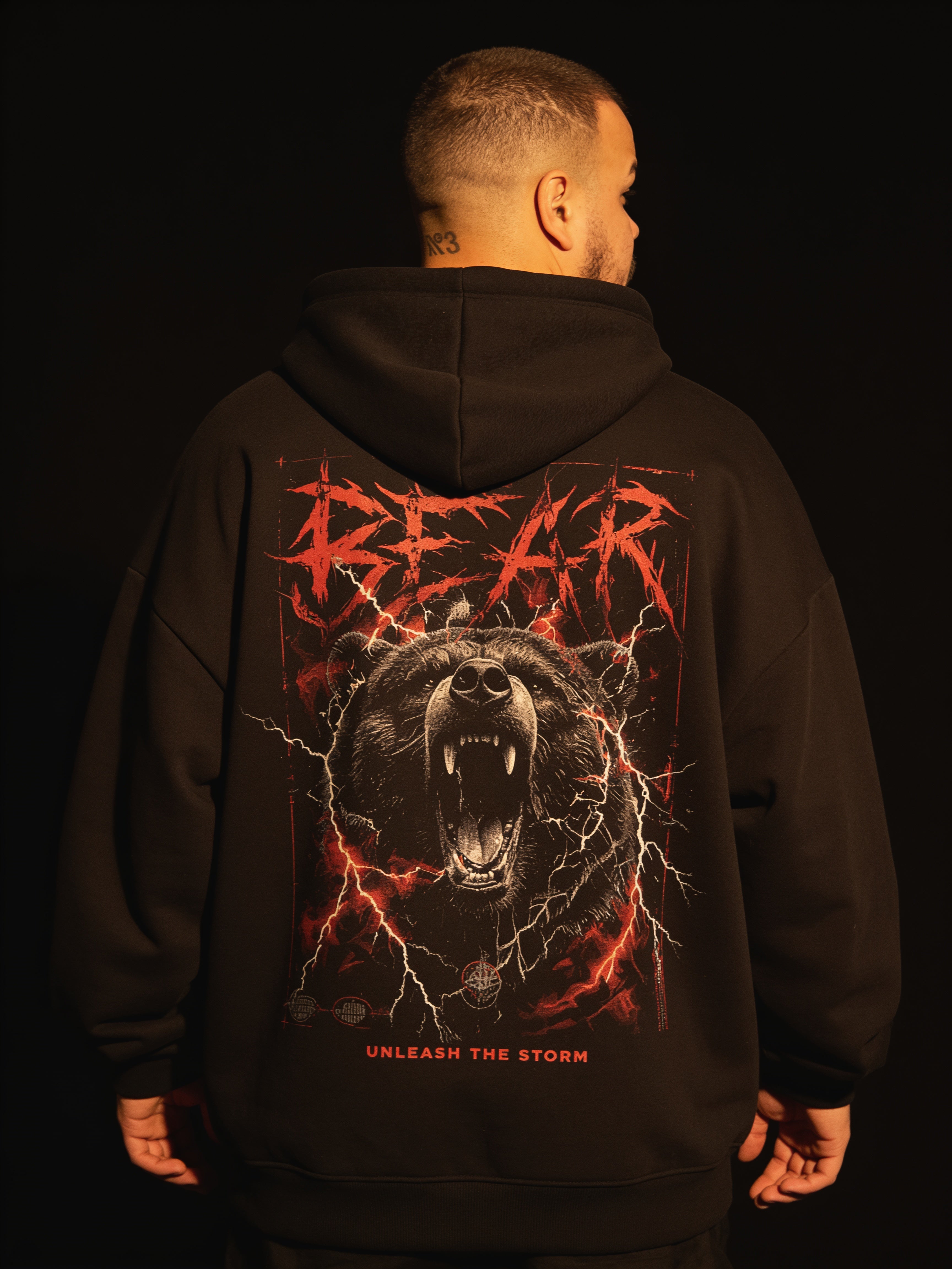 Moletom Oversized Unleash The Storm